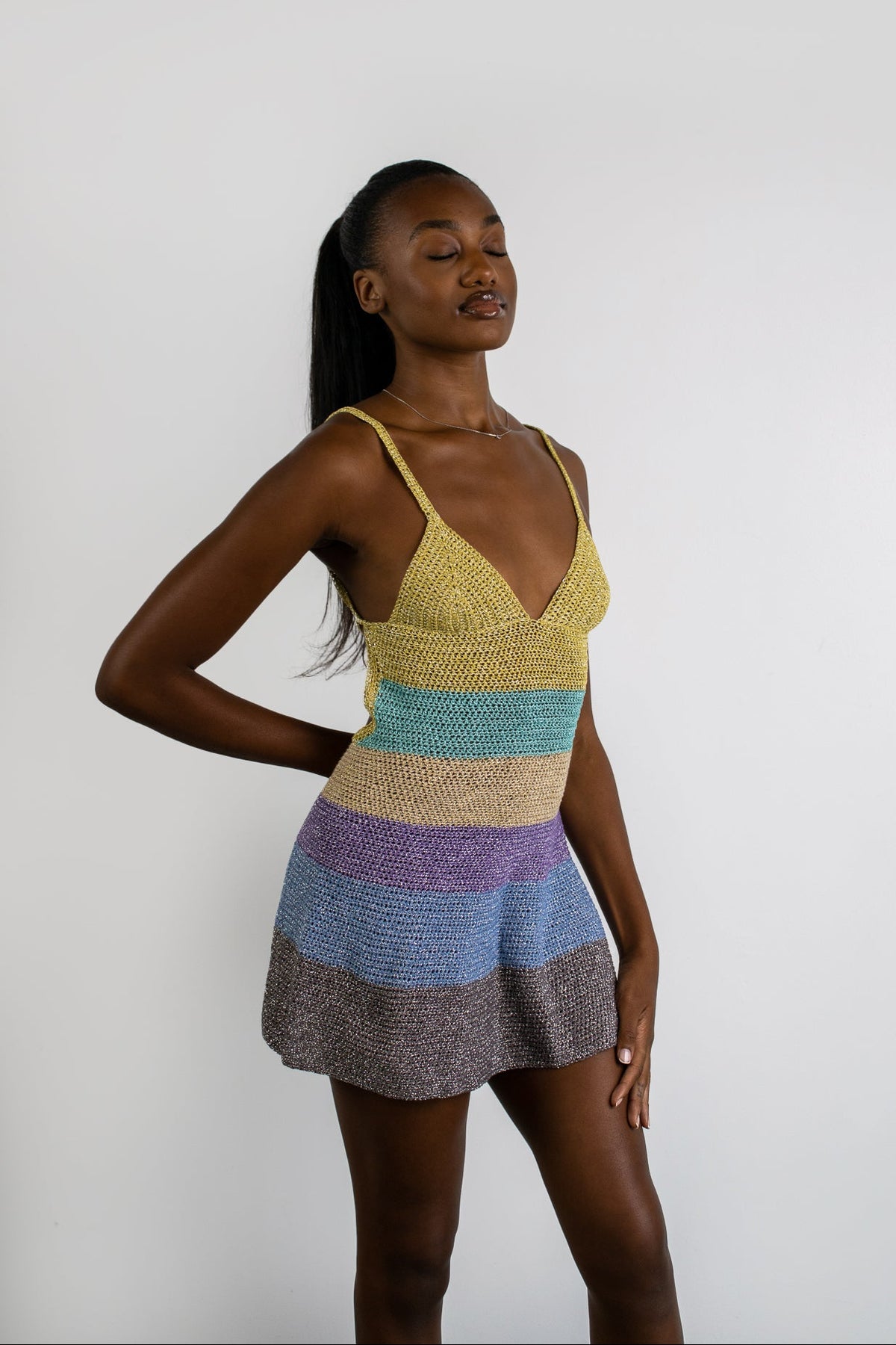 Ray Dress in Yellow